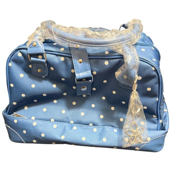 Brand New Temptations by Tara Cooler Bag - Blue Polka Dot - Picture 1 of 7